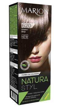 Farba do włosów Marion Natura Styl 620 Ciemny Brąz