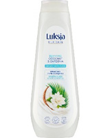Luksja Silk Care Kremowy płyn do kąpieli Orzeźwiające Kokos i Gardenia 900 ml