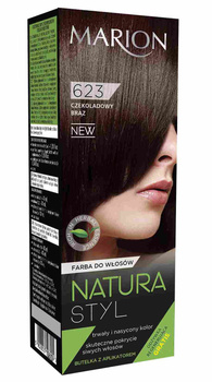 Farba do włosów Marion Natura Styl 623 Czekoladowy Brąz