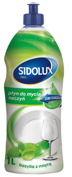 Sidolux Dish Spa płyn do mycia naczyń Strong Bazylia i Mięta 1l